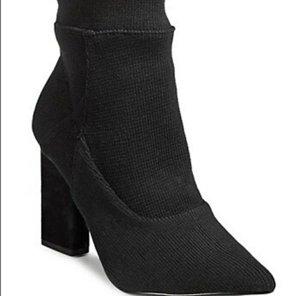 ★ 3 for $20 ★ Halston Mid-Calf Knitted Boots - Picture 1 of 4
